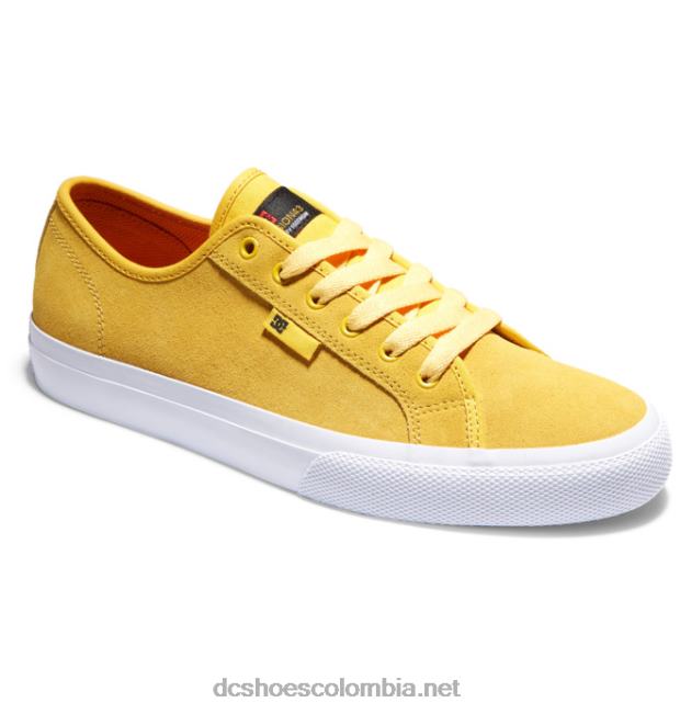 zapatillas de skate manuales para hombre oro DC Shoes X4RB0219