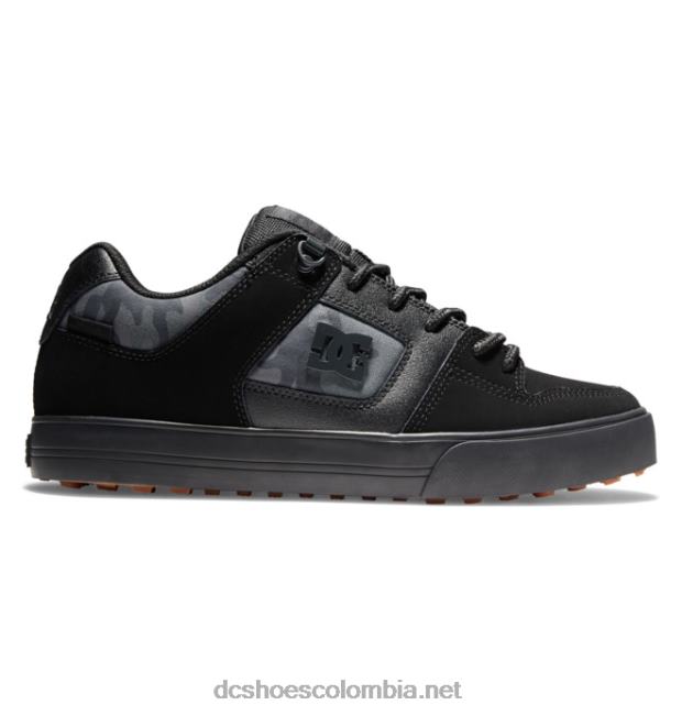 zapatillas de skate para hombre pure winterized estampado negro/camuflaje DC Shoes X4RB0293