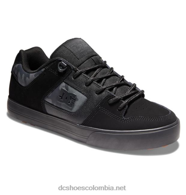 zapatillas de skate para hombre pure winterized estampado negro/camuflaje DC Shoes X4RB0293