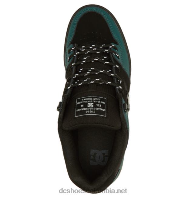zapatillas de skate para hombre pure winterized verde negro DC Shoes X4RB0289