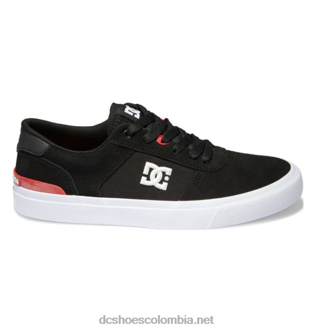 zapatillas skate teknic hombre blanco negro DC Shoes X4RB027