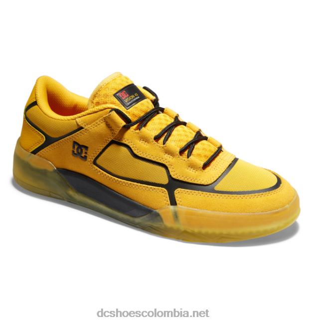 zapatos de skate dc metric para hombre oro/negro DC Shoes X4RB0337
