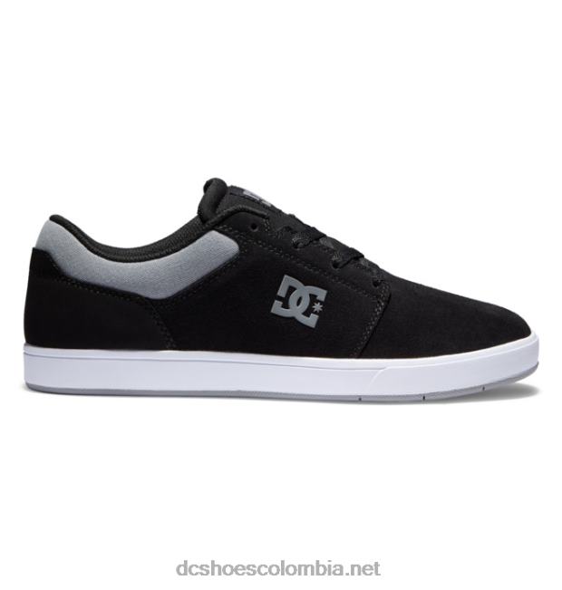 crisis 2 - zapatos para hombres Gris oscuro DC Shoes X4RB081
