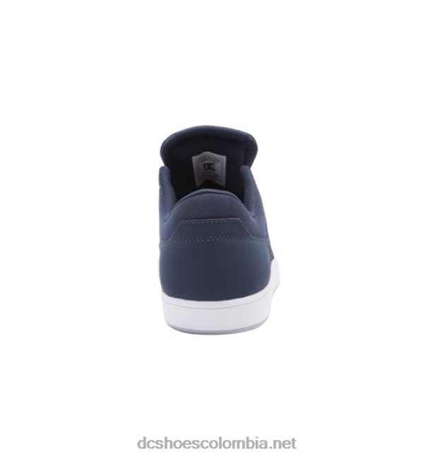crisis 2 - zapatos para hombres azul marino/gris DC Shoes X4RB0199