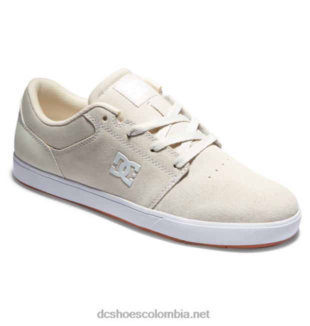 crisis 2 - zapatos para hombres blanco antiguo DC Shoes X4RB0180