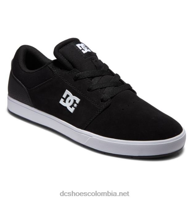 crisis 2 - zapatos para hombres blanco negro DC Shoes X4RB0182