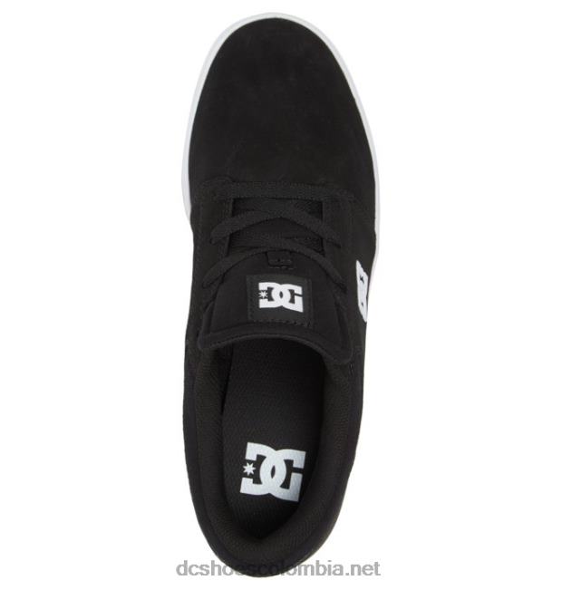 crisis 2 - zapatos para hombres blanco negro DC Shoes X4RB0182