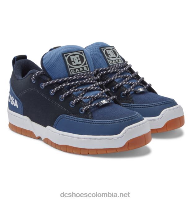 zapatillas cafe x dc clocker 2 para hombre corriente continua de la marina DC Shoes X4RB031