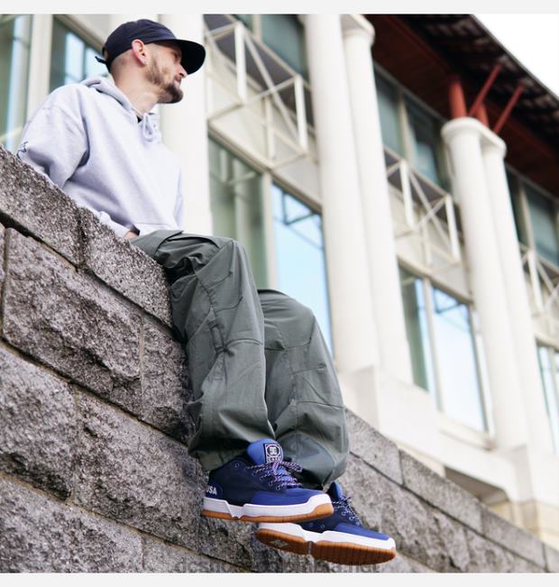 zapatillas cafe x dc clocker 2 para hombre corriente continua de la marina DC Shoes X4RB031