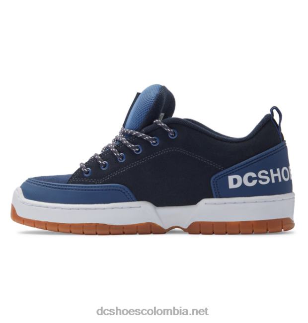 zapatillas cafe x dc clocker 2 para hombre corriente continua de la marina DC Shoes X4RB031