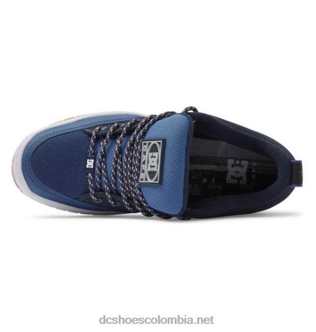 zapatillas cafe x dc clocker 2 para hombre corriente continua de la marina DC Shoes X4RB031