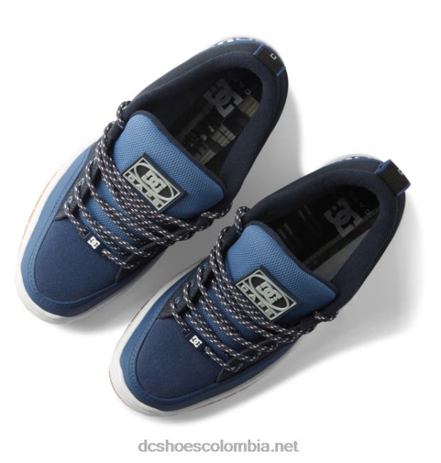 zapatillas cafe x dc clocker 2 para hombre corriente continua de la marina DC Shoes X4RB031