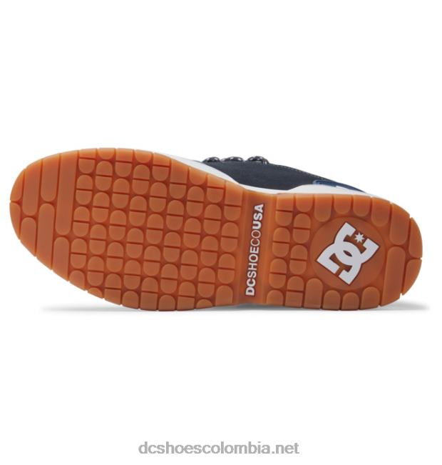 zapatillas cafe x dc clocker 2 para hombre corriente continua de la marina DC Shoes X4RB031
