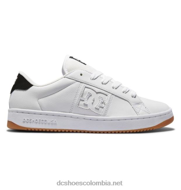 zapatos de delantero para hombre blanco/negro/goma DC Shoes X4RB0153