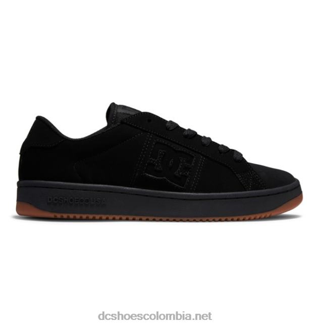 zapatos de delantero para hombre negro/goma DC Shoes X4RB0361