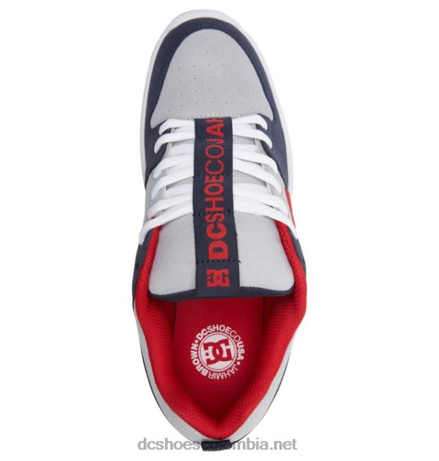 zapatos de hombre lynx zero skate jahmir marrón azul marino/gris DC Shoes X4RB0355