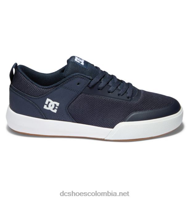 zapatos de transito para hombre azul claro de luna/blanco DC Shoes X4RB011