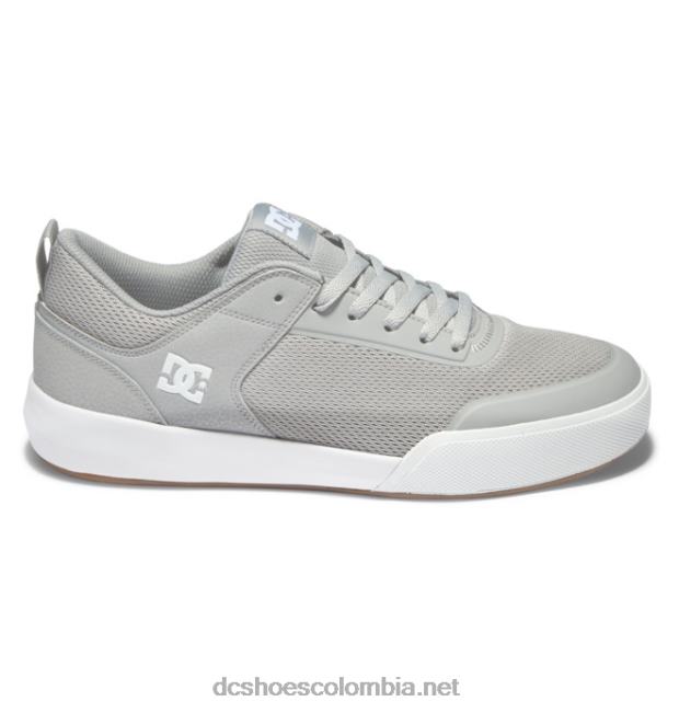 zapatos de transito para hombre gris blanco DC Shoes X4RB014