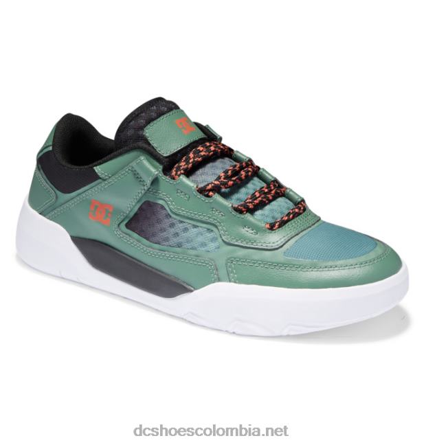 zapatos métricos dc para hombre verde oliva/negro DC Shoes X4RB0347