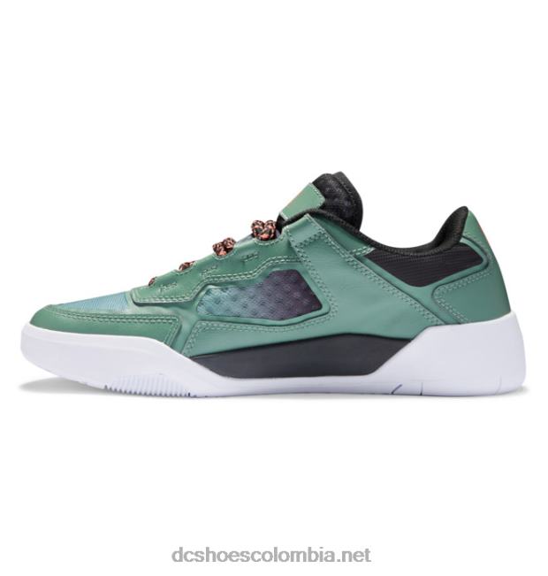 zapatos métricos dc para hombre verde oliva/negro DC Shoes X4RB0347
