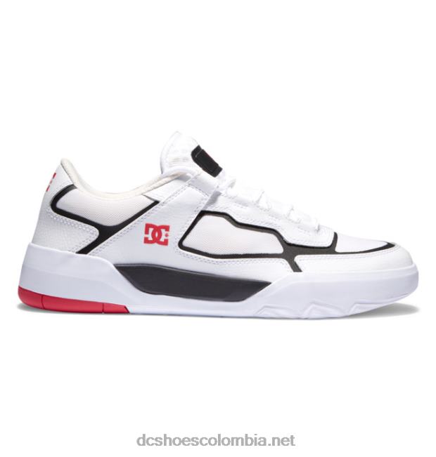 zapatos métricos de hombre blanco negro DC Shoes X4RB0329