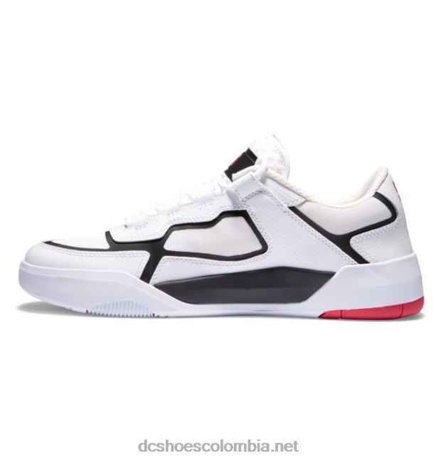 zapatos métricos de hombre blanco negro DC Shoes X4RB0329