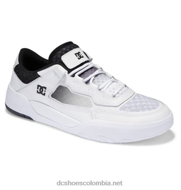 zapatos métricos de hombre blanco negro DC Shoes X4RB0387