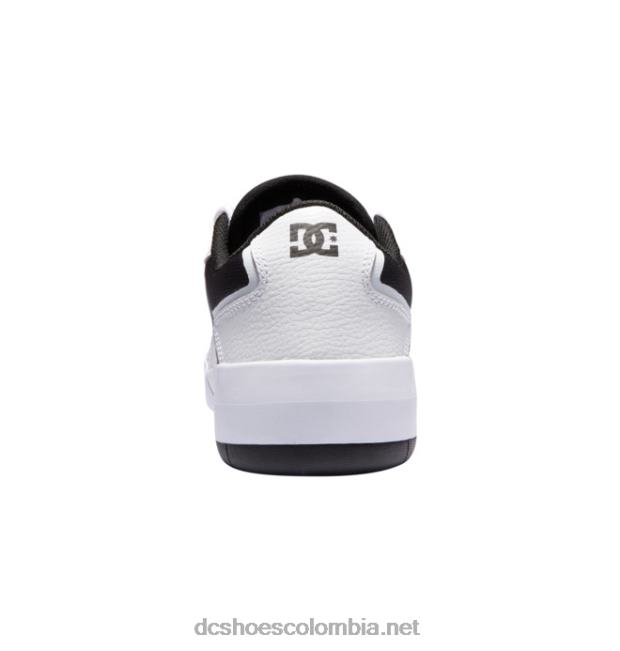 zapatos métricos de hombre blanco negro DC Shoes X4RB0387
