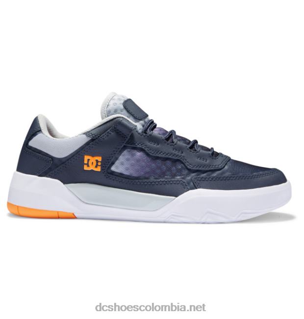 zapatos métricos de hombre dc azul marino/naranja DC Shoes X4RB0346