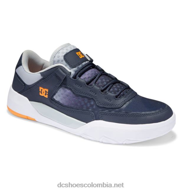 zapatos métricos de hombre dc azul marino/naranja DC Shoes X4RB0346