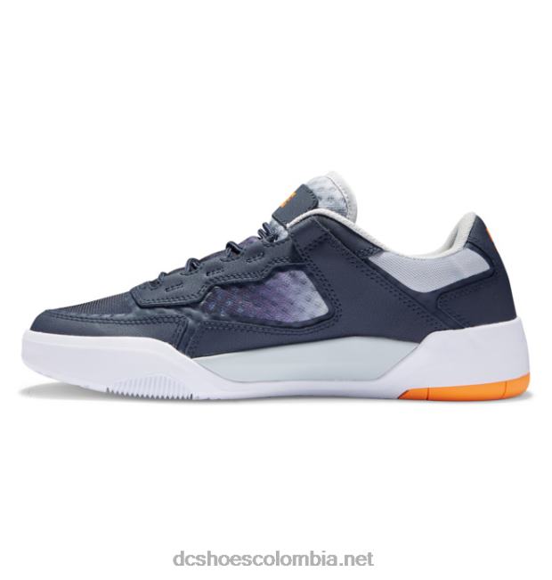 zapatos métricos de hombre dc azul marino/naranja DC Shoes X4RB0346