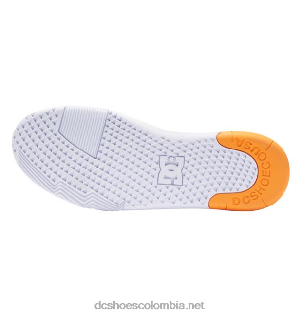 zapatos métricos de hombre dc azul marino/naranja DC Shoes X4RB0346