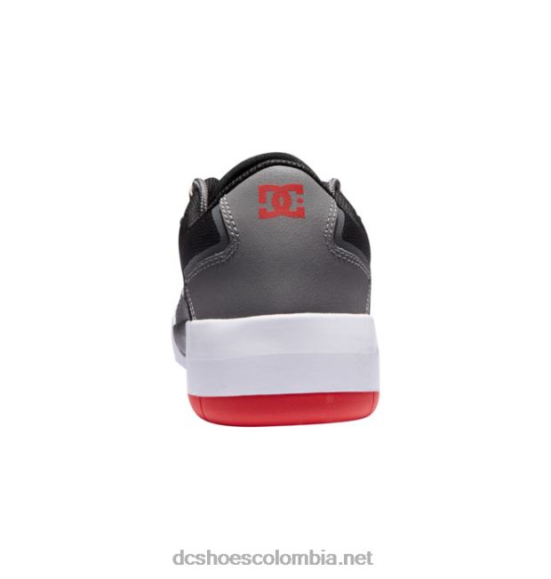 zapatos métricos de hombre gris/negro/rojo DC Shoes X4RB0351