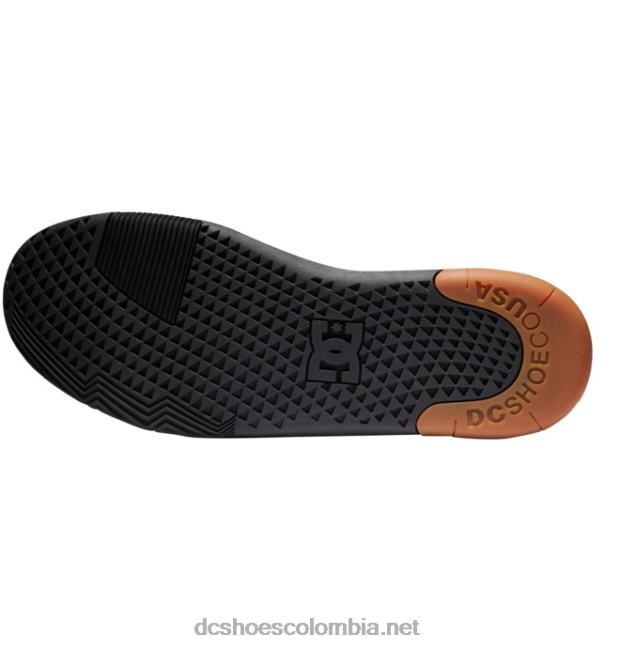 zapatos métricos de hombre negro/goma DC Shoes X4RB0325