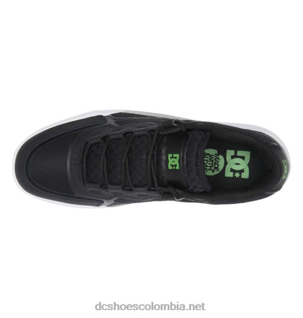 zapatos métricos de hombre negro/gris/verde DC Shoes X4RB049