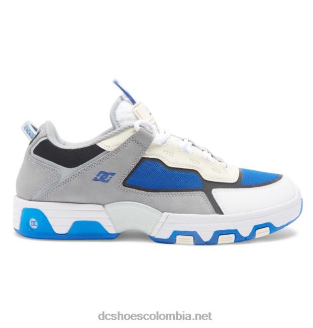 zapatos métricos shanahan para hombre gris/blanco/azul DC Shoes X4RB016