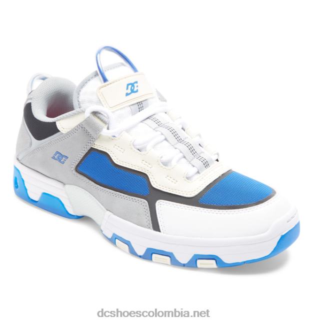 zapatos métricos shanahan para hombre gris/blanco/azul DC Shoes X4RB016