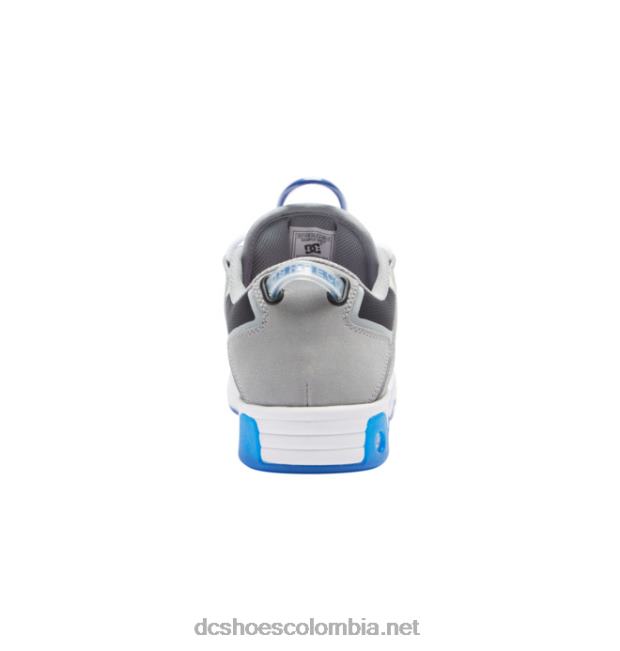 zapatos métricos shanahan para hombre gris/blanco/azul DC Shoes X4RB016