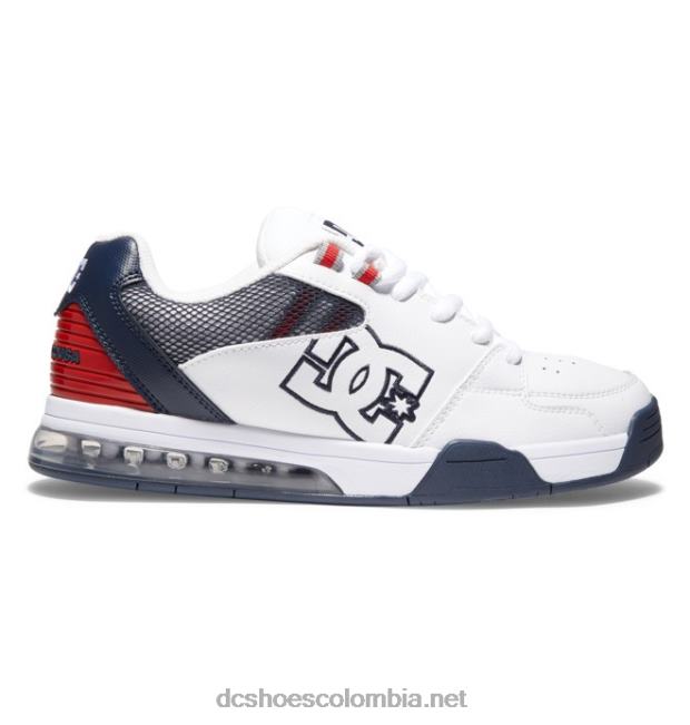 zapatos polivalentes hombre blanco/rojo/azul DC Shoes X4RB0312