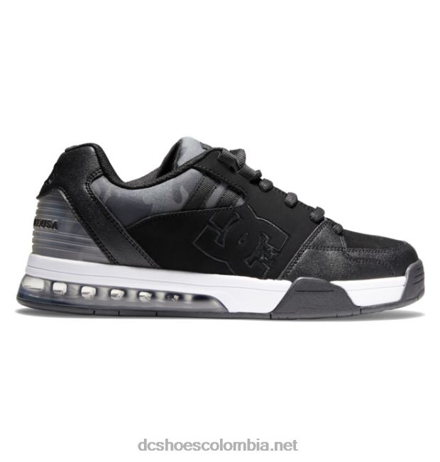 zapatos polivalentes hombre camuflaje negro DC Shoes X4RB0382