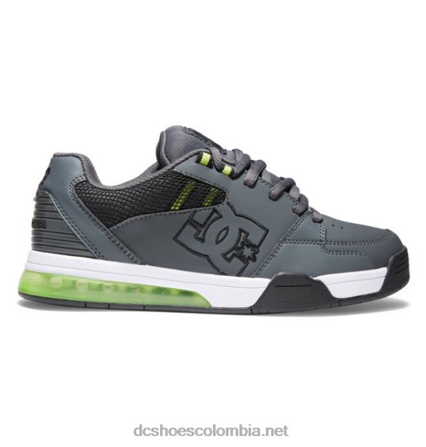 zapatos polivalentes hombre gris negro DC Shoes X4RB0379