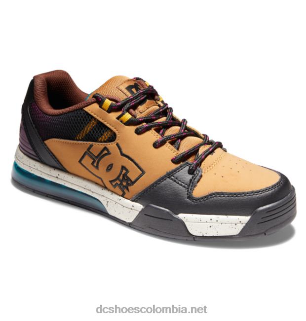 zapatos polivalentes hombre marrón oscuro DC Shoes X4RB0381