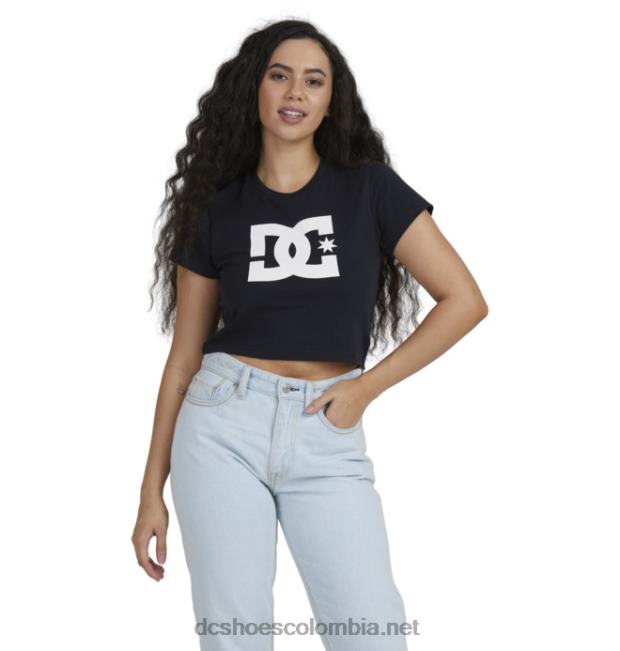 camiseta corta de mujer dc star negro DC Shoes X4RB0495
