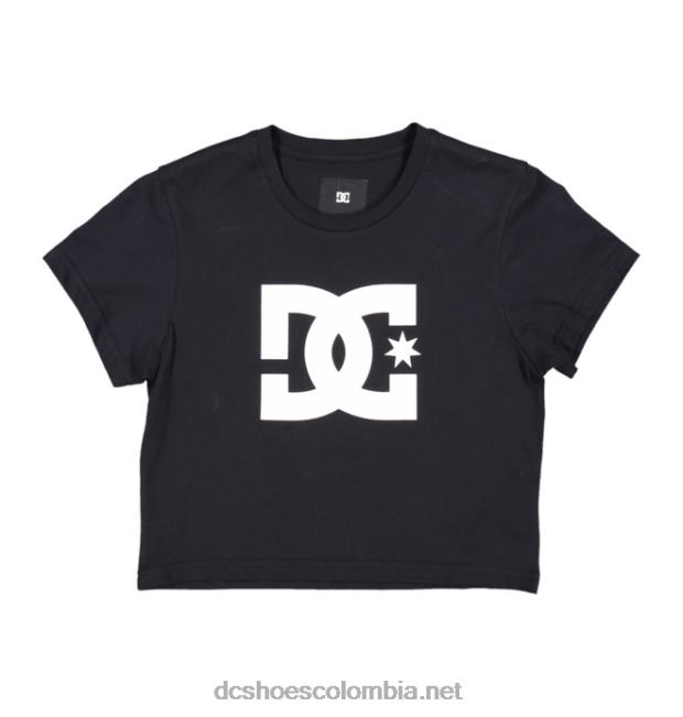 camiseta corta de mujer dc star negro DC Shoes X4RB0495