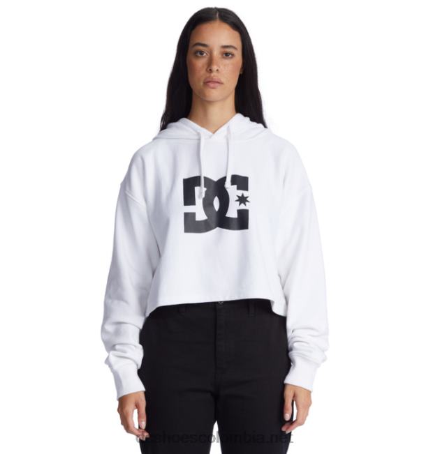 sudadera con capucha corta dc para mujer 2 blanco DC Shoes X4RB0483