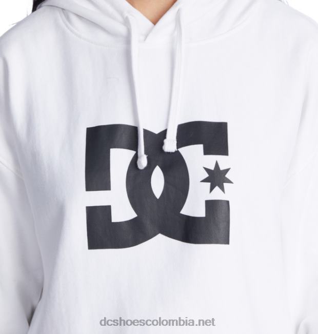 sudadera con capucha corta dc para mujer 2 blanco DC Shoes X4RB0483