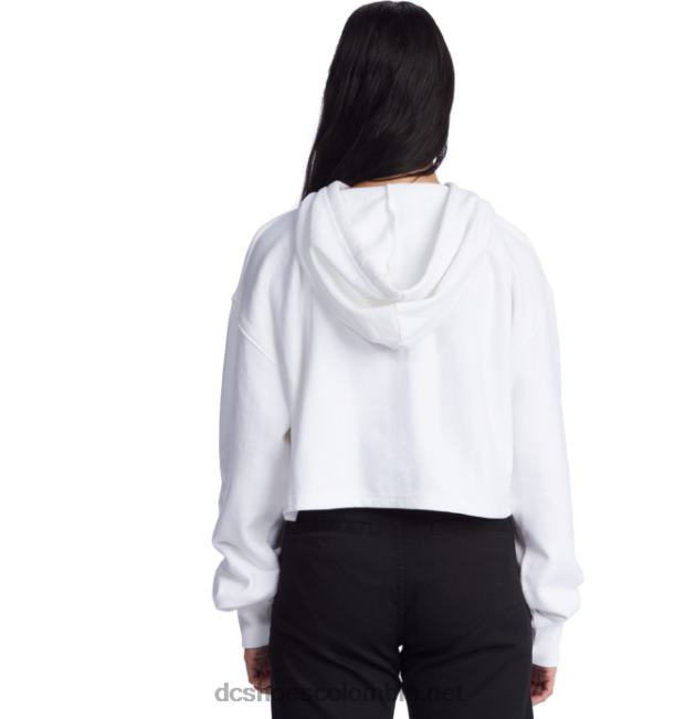 sudadera con capucha corta dc para mujer 2 blanco DC Shoes X4RB0483