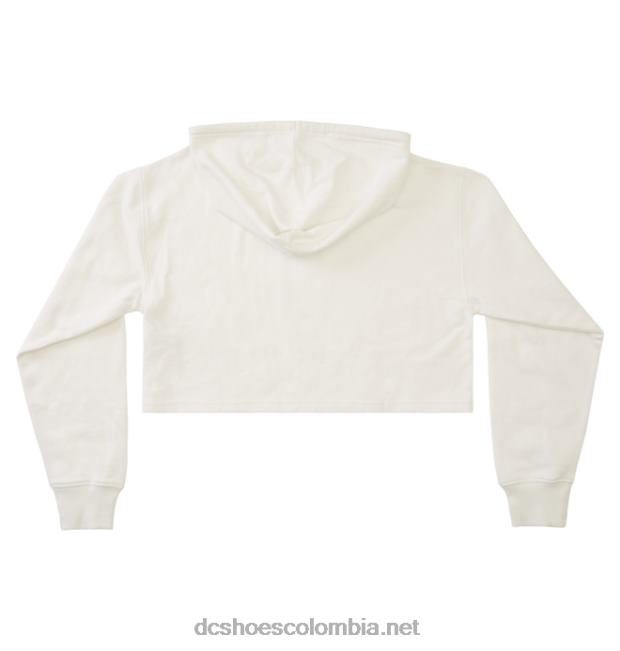 sudadera con capucha corta dc para mujer 2 blanco DC Shoes X4RB0483