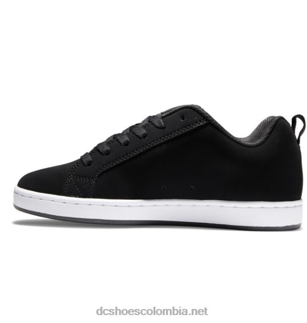 zapatos de corte graffik para mujer cuadros negros/c azules DC Shoes X4RB0460