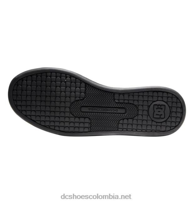 zapatos de corte graffik para mujer cuadros negros/c azules DC Shoes X4RB0460